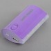 SW-B4467 5200mAh Mobile Power Bank Emergency Battery Charger & Flashlight -Purple