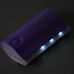 SW-B4467 5200mAh Mobile Power Bank Emergency Battery Charger & Flashlight -Purple