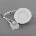 Down Light Ceiling Bulb 85-265V 6W 600LM Round LED Lamp with Driver-Warm White