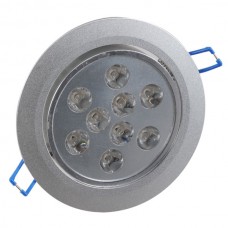 9W LED Ceiling Down Bulb Spot Light Adjustable Recessed Lamp 85-260V 900lm-White