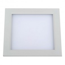 Down Light Ceiling Bulb 85-265V 18W 1800LM Square LED Lamp with Cover-White
