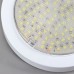 Down Light Ceiling Bulb 12V 25W 1200LM 124 LED SMD5050 Round LED Lamp with Cover-White