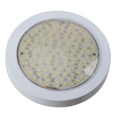 Ceiling Bulb 12V 25W 1200LM 124 LED SMD5050 Round LED Lamp with Cover-Warm White