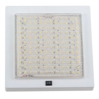 Down Light Ceiling Bulb 12V 28W 2300LM 144 LED SMD5050 LED Lamp with Cover-Warm White