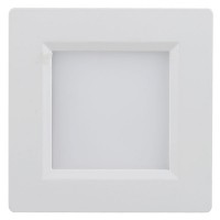 Down Light Ceiling Bulb 85-265V 6W 600LM Square LED Lamp with Driver-White