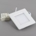 Down Light Ceiling Bulb 85-265V 6W 600LM Square LED Lamp with Driver-Warm White
