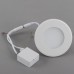 Down Light Ceiling Bulb 85-265V 6W 600LM Round LED Lamp with Driver- White