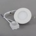 Down Light Ceiling Bulb 85-265V 6W 600LM Round LED Lamp with Driver- White