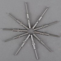 OHMI VH-5 2.5mm Screwdriver Screw Driver Bits SIZE No. 0 x 60L 10pcs