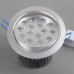 15*1W LED Ceiling Spotlight Lamp Bulb Light Adjustable Angle 85-265V w/ Driver -Warm White