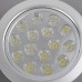 15*1W LED Ceiling Spotlight Lamp Bulb Light Adjustable Angle 85-265V w/ Driver -Warm White