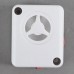 Piezo Alarm High Intensity Mini Siren Louder Med-Slow Warble Tone-White