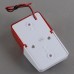 Mini Strobe Siren 12VDC with Strobe Light for Security System-Red