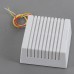 12V Outdoor Alarm Siren Security Alarm Square Shape-White