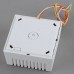 12V Outdoor Alarm Siren Security Alarm Square Shape-White