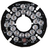 JG-58 54*54mm IR Light Panle Board 30M 12V 3W 60 Degree for CCTV Camera