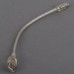 18cm USB A Female to USB Mini B Female Adapter Cable for Ipad-Transparent