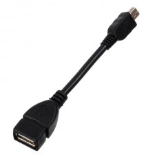 USB 2.0 A Female to Female Mini USB Cable OTG Host Extension Cable 12cm