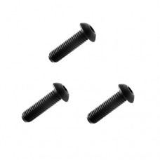 M3*6 Carbon Steel  Button Head Socket Head Cap Screws 100Pcs