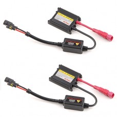 Car Waterproof 12V 35W HID Slim Ballast H1 H3 H4 H7 H11 9005 9006 Xenon Bulbs 2-Pack