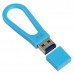 USB Card Reader For Mini Micro SD SDHC Support Up to 64GB-Blue