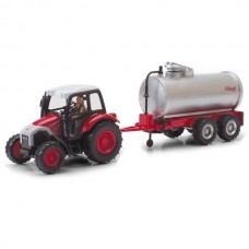 4109-06 1:43 Scale Farm Tractor with Tank Trailer