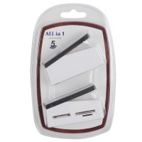 Multi Card Reader All in One 1 USB Port XD MMC 5 Slot PC Desktop Adapter Stapler Shape