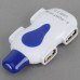 Car Shape 4 port USB 2.0 Hub 480Mbps for PC Notebook