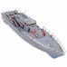 HT-2877F 4CH Electric Powered Boat Infrared RC War Battle Ship With Gyro