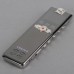 Cenlux C70 Professional 1.0" Digital Voice Recorder w/ MP3 Player - Black + Silver (4GB)