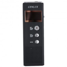 CENLUX C10 Stereo MP3 Digital Voice Recorder with MP3/WMA Music Player - Black (2GB)