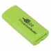 2pcs Mini USB 2.0 Professional Micro SD TF T-Flash Card Reader/Writer Green