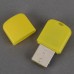 2PCS USB 2.0 Professional Micro SD TF T-Flash Card Reader/Writer Yellow