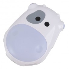 White Plastic Milk Cow Design High Speed USB 2.0 4 Port HUB