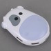 White Plastic Milk Cow Design High Speed USB 2.0 4 Port HUB