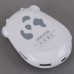 White Plastic Milk Cow Design High Speed USB 2.0 4 Port HUB
