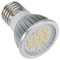 LED Spotlight Bulb E27 6.4W 220V 16LED SMD5630 500-600LM Pure White Light