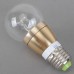 LED Spotlight Bulb E27 3W 90-240V Warm White Light Transparent Cover 240lm