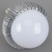 18W AC 220V E27 LED Light  Bulb Lamp Light w/ Opal Glass Cover Cool White