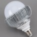 18W AC 220V E27 LED Light  Bulb Lamp Light w/ Opal Glass Cover Cool White