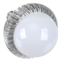18W AC 220V E27 LED Light  Bulb Lamp Light w/ Opal Glass Cover Warm White