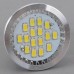 B22 16LEDs 5630 LED Bulb Dimmable Lamp Light Aluminum Housing LED Bulb-Pure White