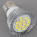 LED Spotlight Bulb E27 6.4W 220V 16LED SMD5630 Pure White Light no Cover