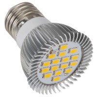 LED Spotlight Bulb E27 6.4W 220V 16LED SMD5630 Warm White Light no Cover
