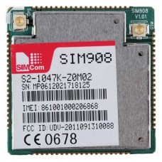 SIM908 Quad-Band 850/900/1800/1900MHz GSM GPRS Module