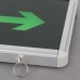Green LED Emergency Exit Sign LED Compact Circuit Left Arrow