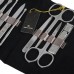 CK12-A01 Stainless Steel Nail Clippers Manicure Pedicure Care Cuticle Cutter Set Kit