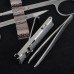 CK12-A01 Stainless Steel Nail Clippers Manicure Pedicure Care Cuticle Cutter Set Kit