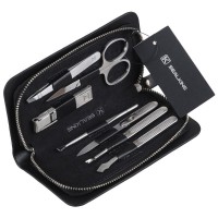 7-in-1 Stainless Steel Nail Clippers Manicure Pedicure Care Cuticle Cutter Set Kit