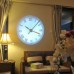 35W Cree Light Projection Clock Wall Projecter Clock Warm White Light S095